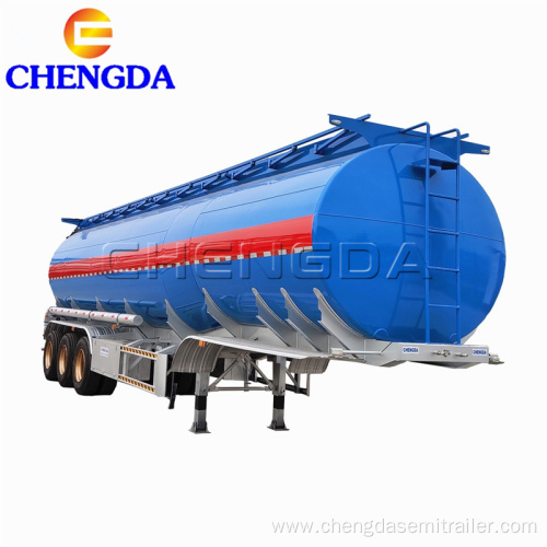 40000 Liters Oil Petrol Fuel Tanker Trailer